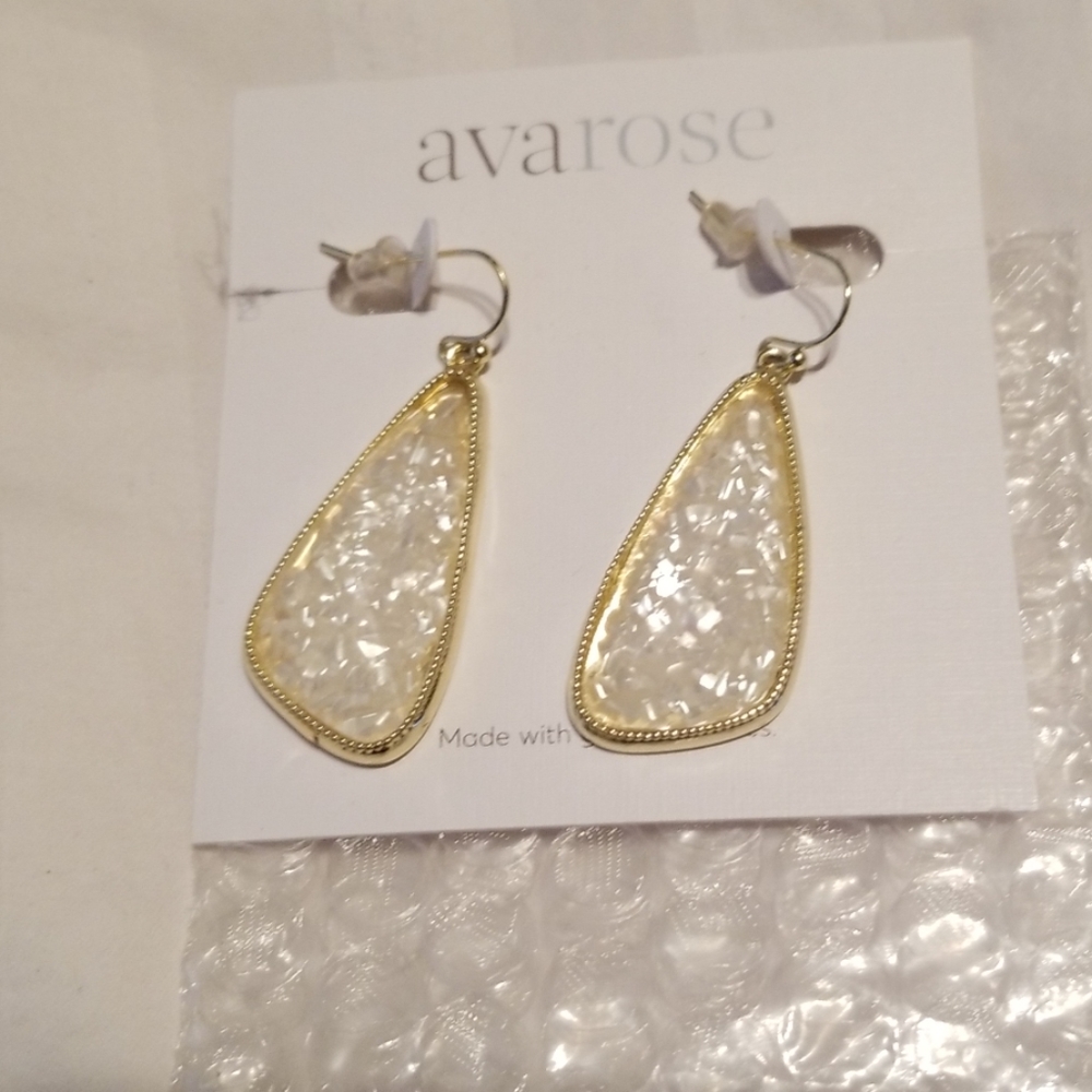 Ava Rose gold Earrings